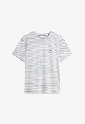 Tommy Hilfiger, SEASONAL FIT TEE CORE ESSENTIALS - T-Shirt print - ecru/desert sky