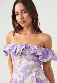BWLDR EDEN PLAYSUIT - Kombinezon - lilac jacquard