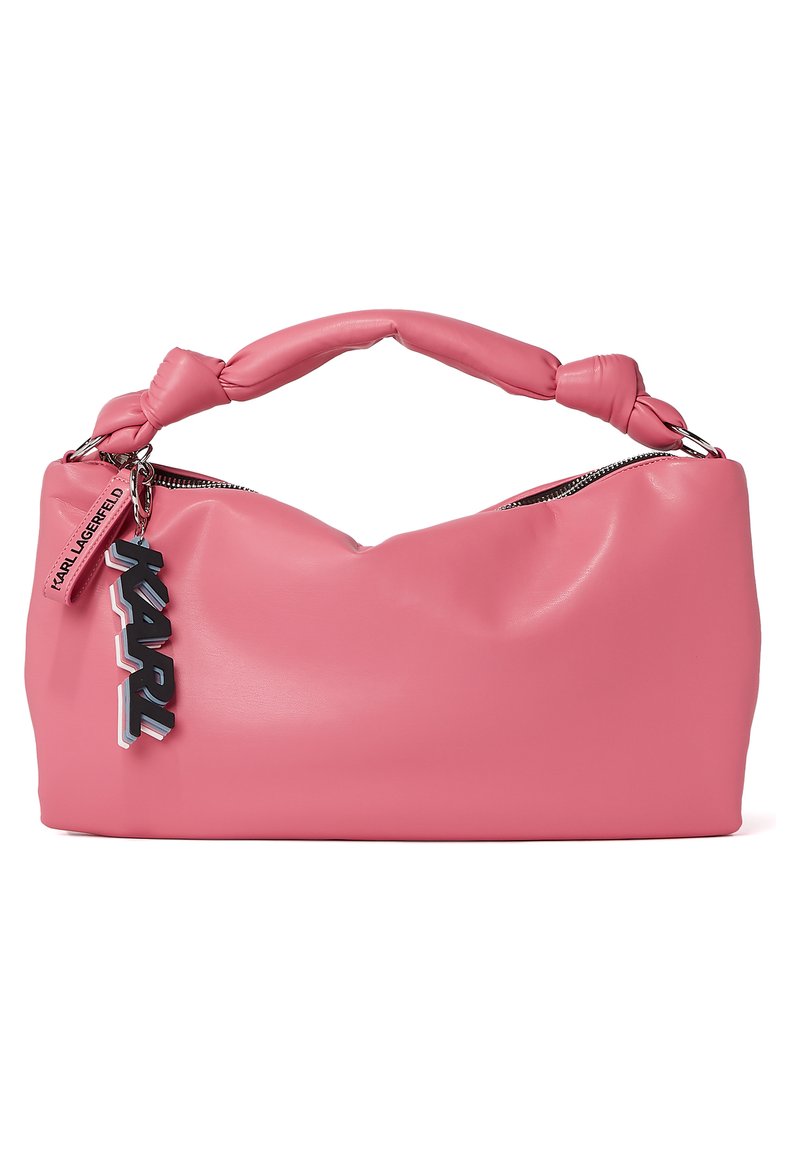 KARL KNOTTED - Bolso de mano - gum/rosa - Zalando.es