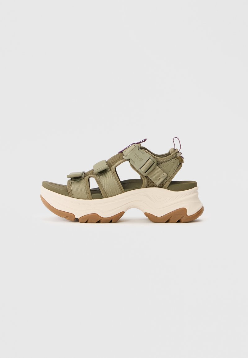 Teva Outdoorsandalen olijfgroen