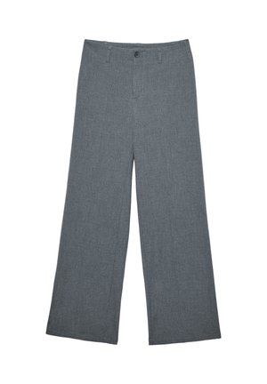 Stradivarius, SMART SLIM FIT STRAIGHT-LEG TROUSERS 04544198 - Pantalon classique - dark grey