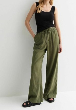 Pantalon classique - khaki