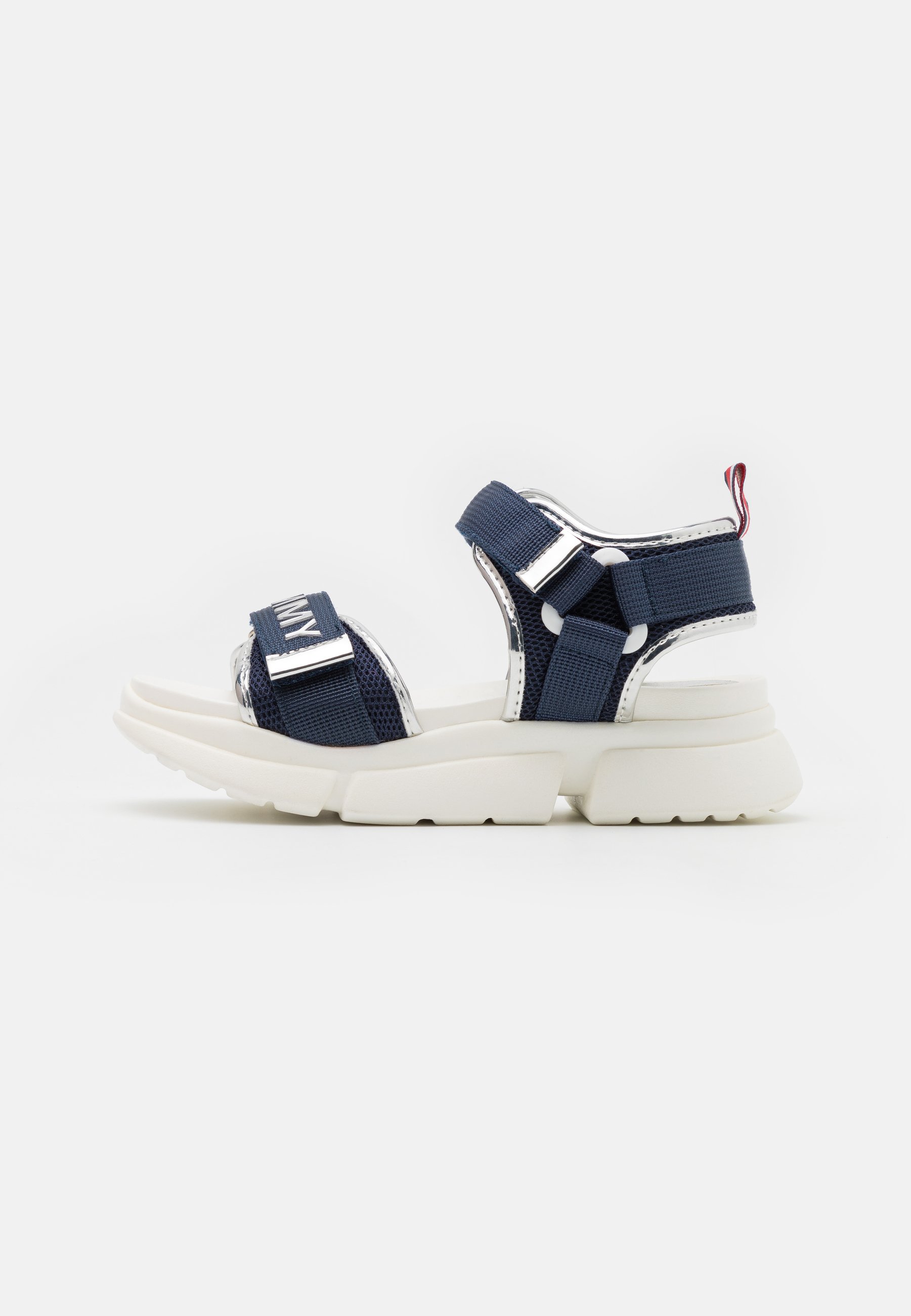 Tommy Hilfiger Sandalias - blue/silver/azul marino - Zalando.es
