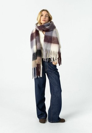 Coster Copenhagen, MAREN - Écharpe - grey brown check -