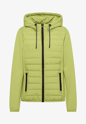 Cecil, Long-Sleeve Corduroy Button-Down Blouse - Jas - iced lime