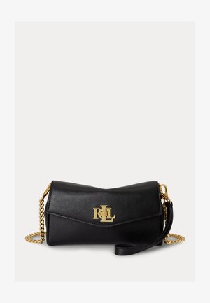 Lauren Ralph Lauren, NAPPA LEATHER TANNER CROSSBODY WALLET - Τσάντα χειρός - black