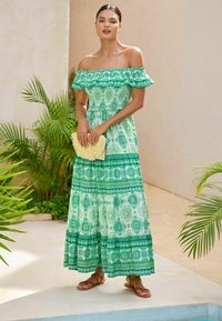 Lipsy REGULAR FIT - Maxi-jurk - green