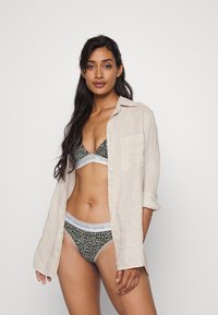 Calvin Klein Underwear UNLINED TRIANGLE CK ONE COTTON - Trojúhelníková podprsenka -  grey heather