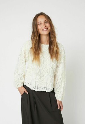 SHANIACC FLUFFY - Camicetta - off white