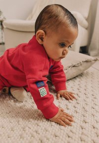 Next 2 PIECE SET REGULAR FIT - Nadrágok - red dino