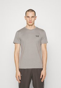 EA7 Emporio Armani Pamata T-krekls - grigio chiaro