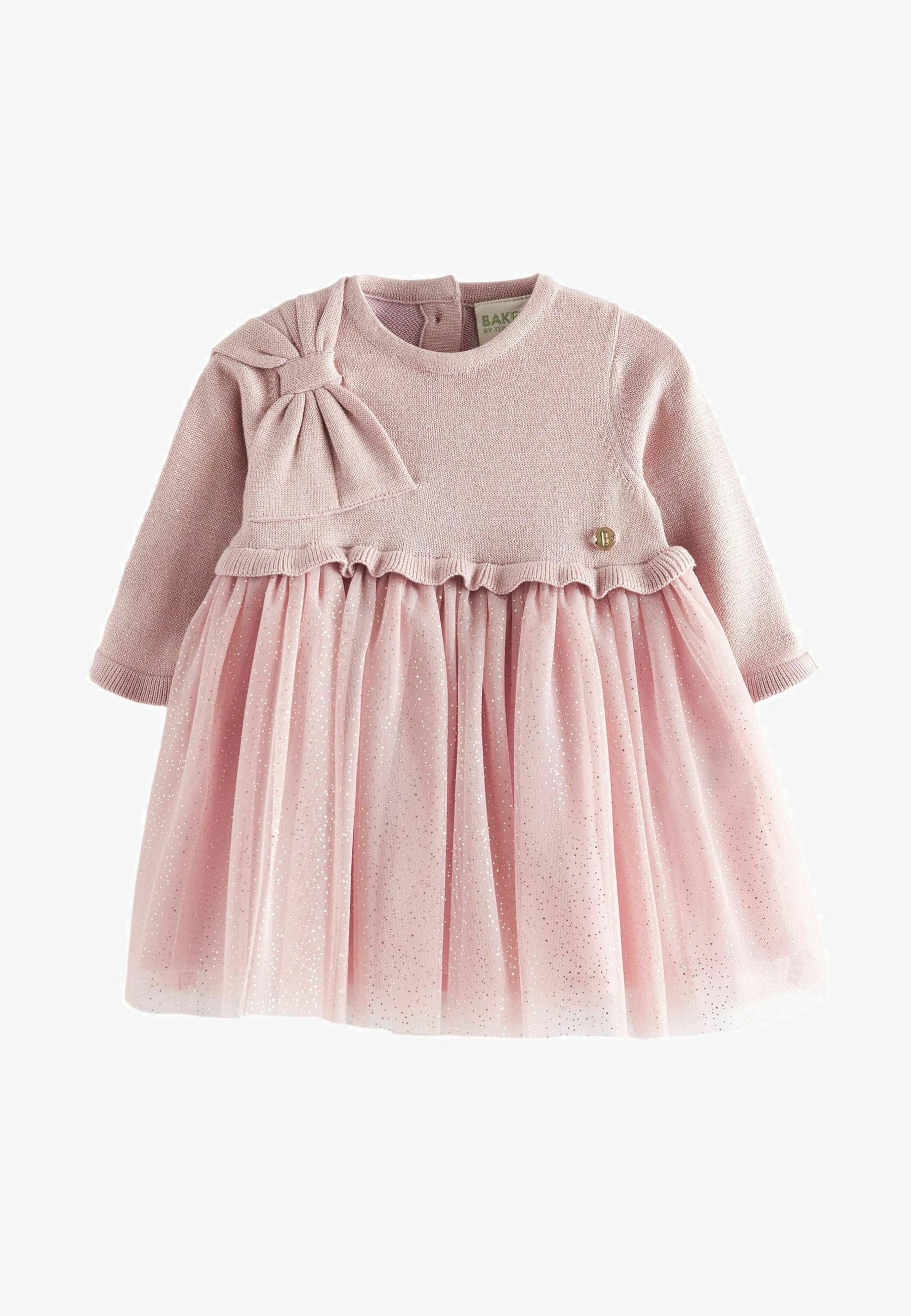 Baker by Ted Baker GLITTER MOCKABLE - REGULAR FIT - Jumper dress - pink - Zalando Baker by Ted Baker GLITTER MOCKABLE - REGULAR FIT - Jumper dress - pink - Zalando