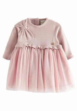 GLITTER MOCKABLE - REGULAR FIT - Džemperkleita - pink
