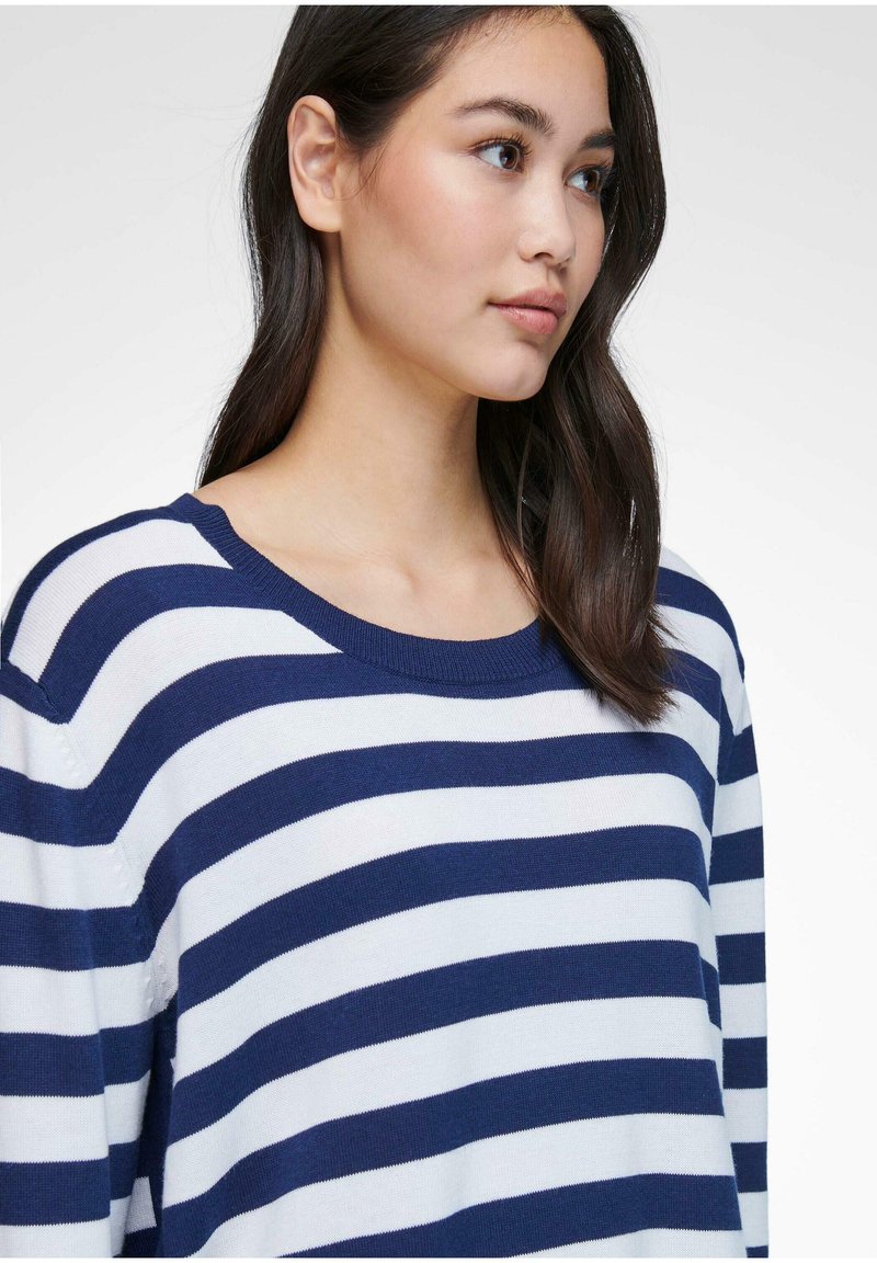 Damen Strickjacken | Emilia Lay Strickpullover marine/weiß/blau - YC84994 Damen Strickjacken | Emilia Lay Strickpullover marine/weiß/blau - YC84994