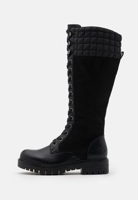 Rieker Botas con plataforma - black