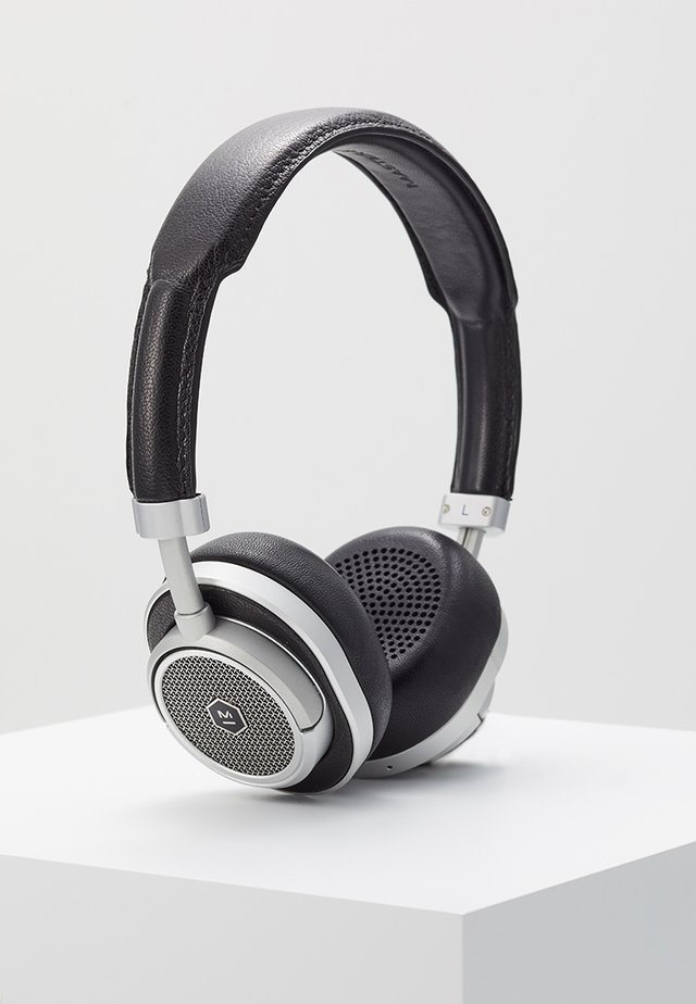 MW50 WIRELESS ON-EAR - Headphones - black/silver-coloured