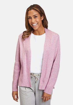 ZONDER SLUITING - Strickjacke - lilac melange