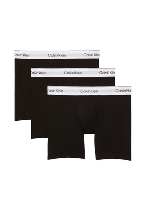 Calvin Klein Underwear 3 PACK - Tætsiddende boxershorts - black