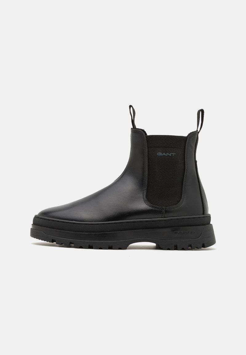 GANT Windpeak Mid Boot, Botas Cortas Al Tobillo Mujer, Negro, 38