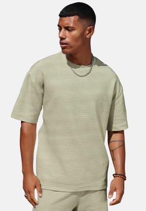 Next TEXTURE - Basic T-shirt - green