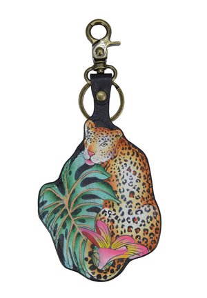 HANDPAINTED - Sleutelhanger - jungle queen