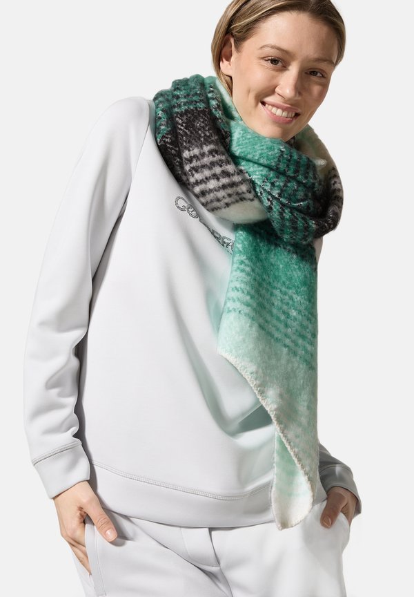 GESTREIFTER - Schal - grün