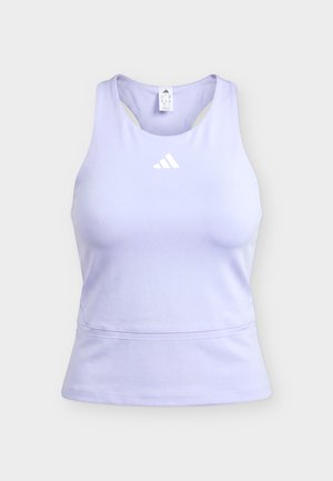 adidas Performance, Y TANK MIDI - Μπλούζα - violet tone/white