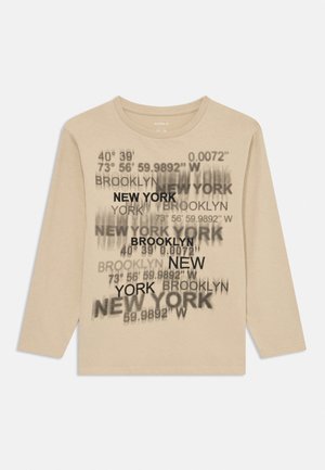 Name it, NKMNORTH - T-shirt à manches longues - island fossil