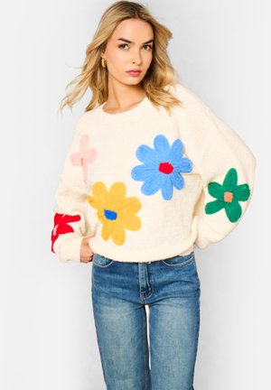 FLOWER - Jumper - cream