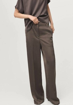 Pantalon classique - medium brown