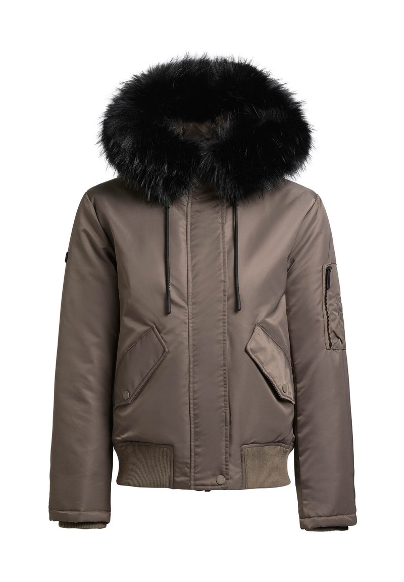 khujo Winterjas bruin