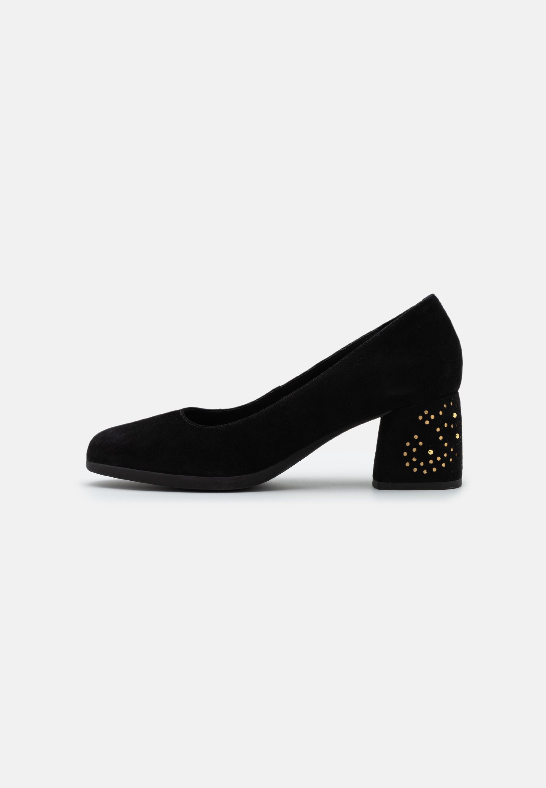Geox CALINDA MID - Decolleté - black/gold/nero - Zalando.it