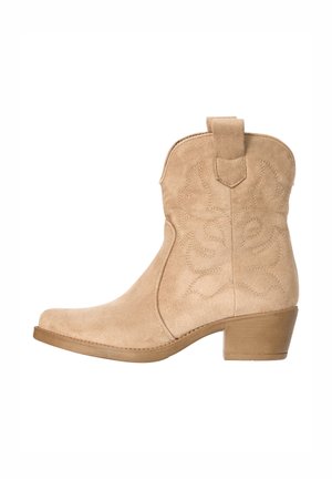 Salinyang, Bottines de cowboy / motard - natur