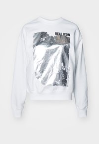 ONLGWEN FOIL O-NECK - Felpa - cloud dancer