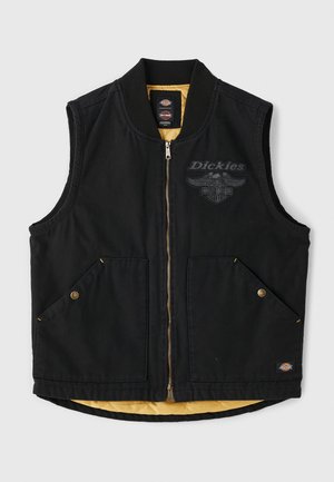Dickies DICKIES X HARLEY DAVIDSON INSULATED VEST - Bodywarmer - black