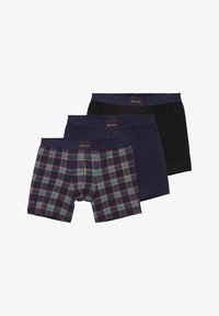 Sélectionné, blue dark check