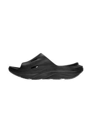 ORA RECOVERY 3 - Chanclas de baño - black / black