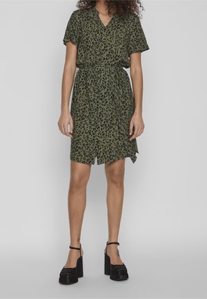 Blusenkleid - olive