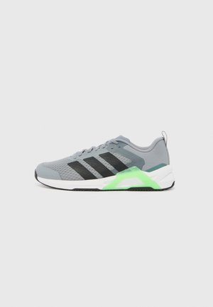 DROPSET CONTROL - Zapatillas de entrenamiento - grey/core black/lime burst