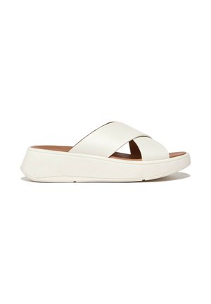 FitFlop F-MODE CROSS SLIDES - Ciabattine - beige