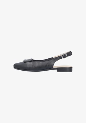 Rieker, RIEKER SLINGPUMPS 43150 - Slingback ballerina shoes - black
