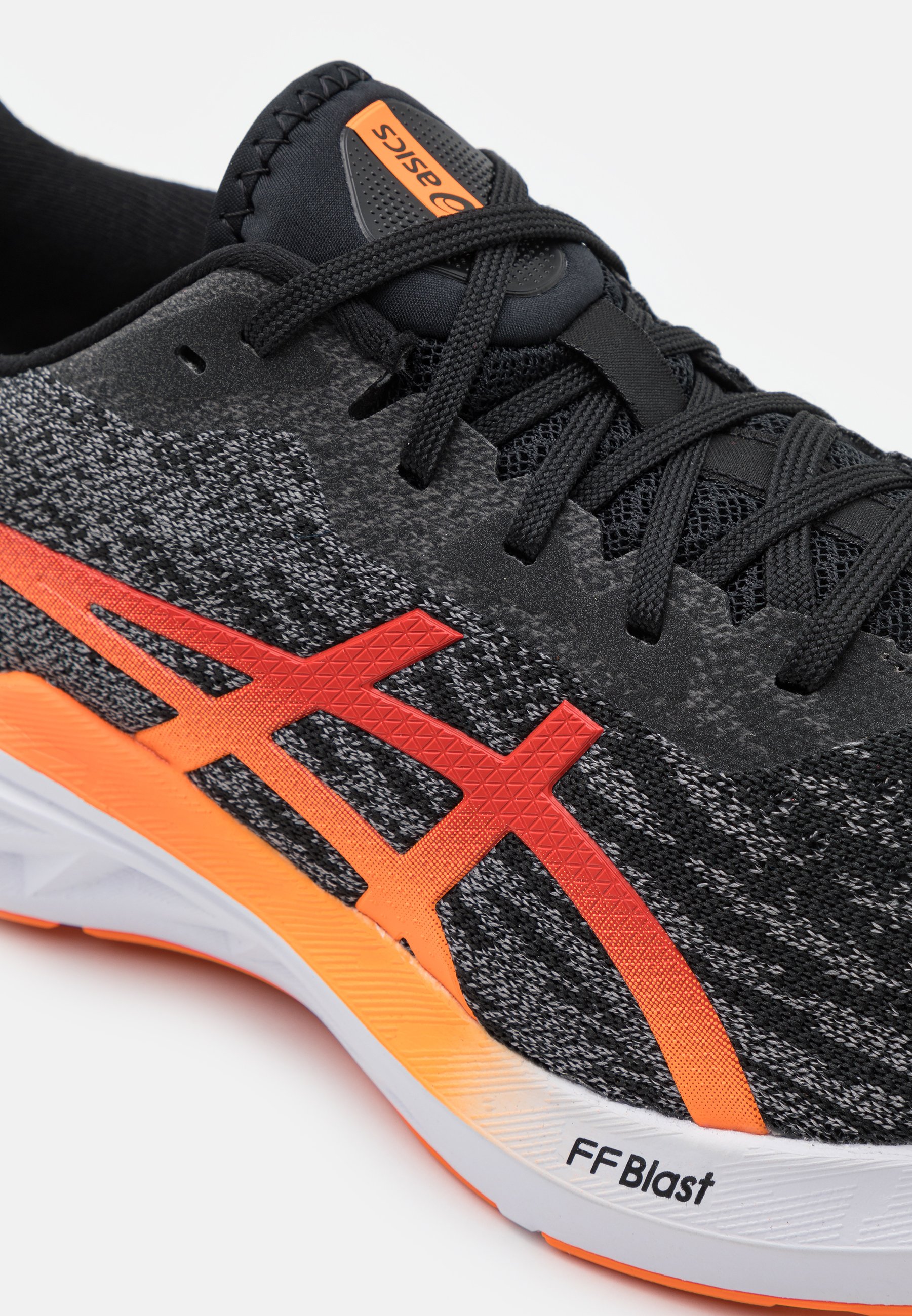 ASICS DYNABLAST 2 - Zapatillas de running neutras - black/shocking  orange/negro - Zalando.es