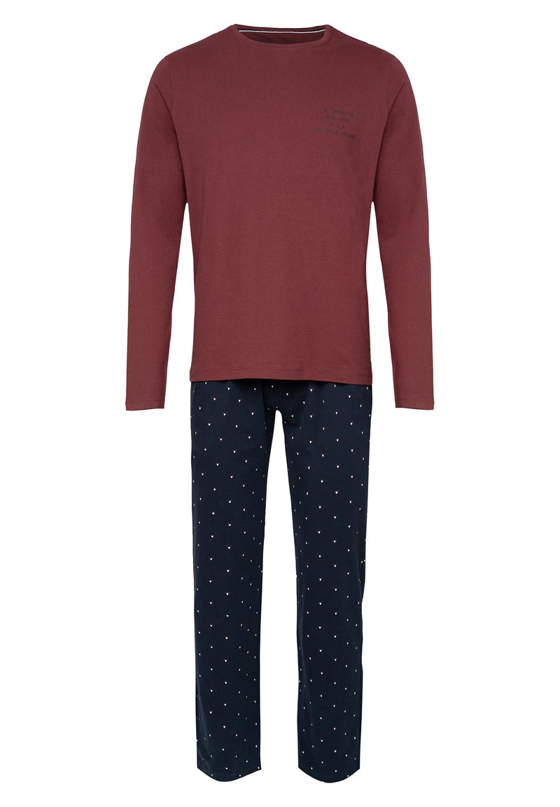 Phil & Co. Berlin 1 PACK SPECIAL SET - Nachtwäsche Set - navy/bordeaux ...