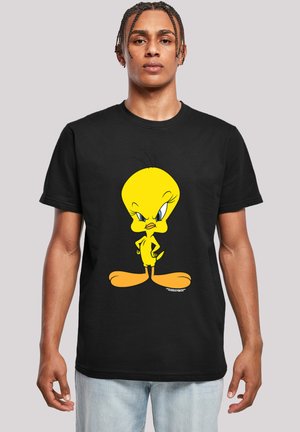LOONEY TUNES ANGRY TWEETY - Print T-shirt - black