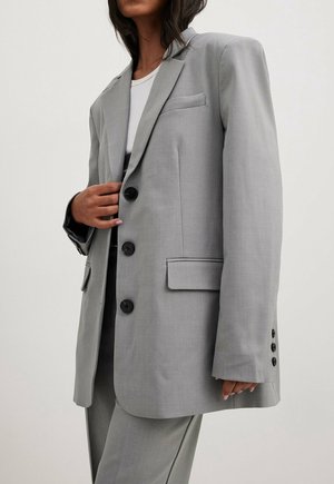 Halflange jas - grey
