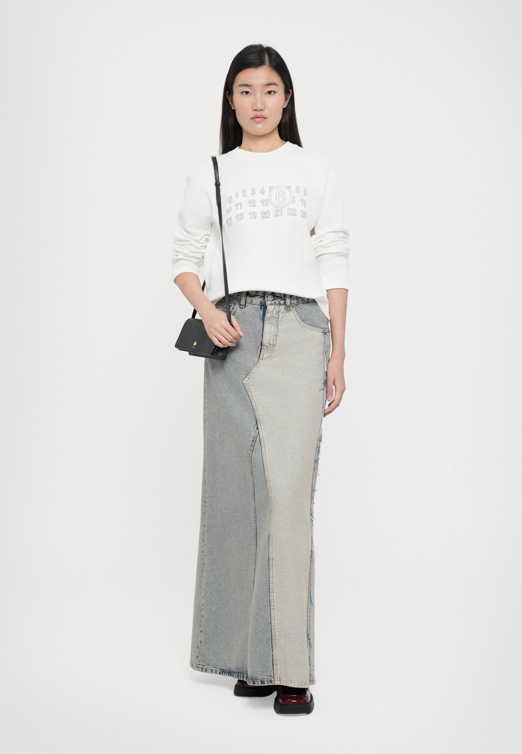 MM6 Maison Margiela Sweatshirt - off white/off-white - Zalando.co.uk