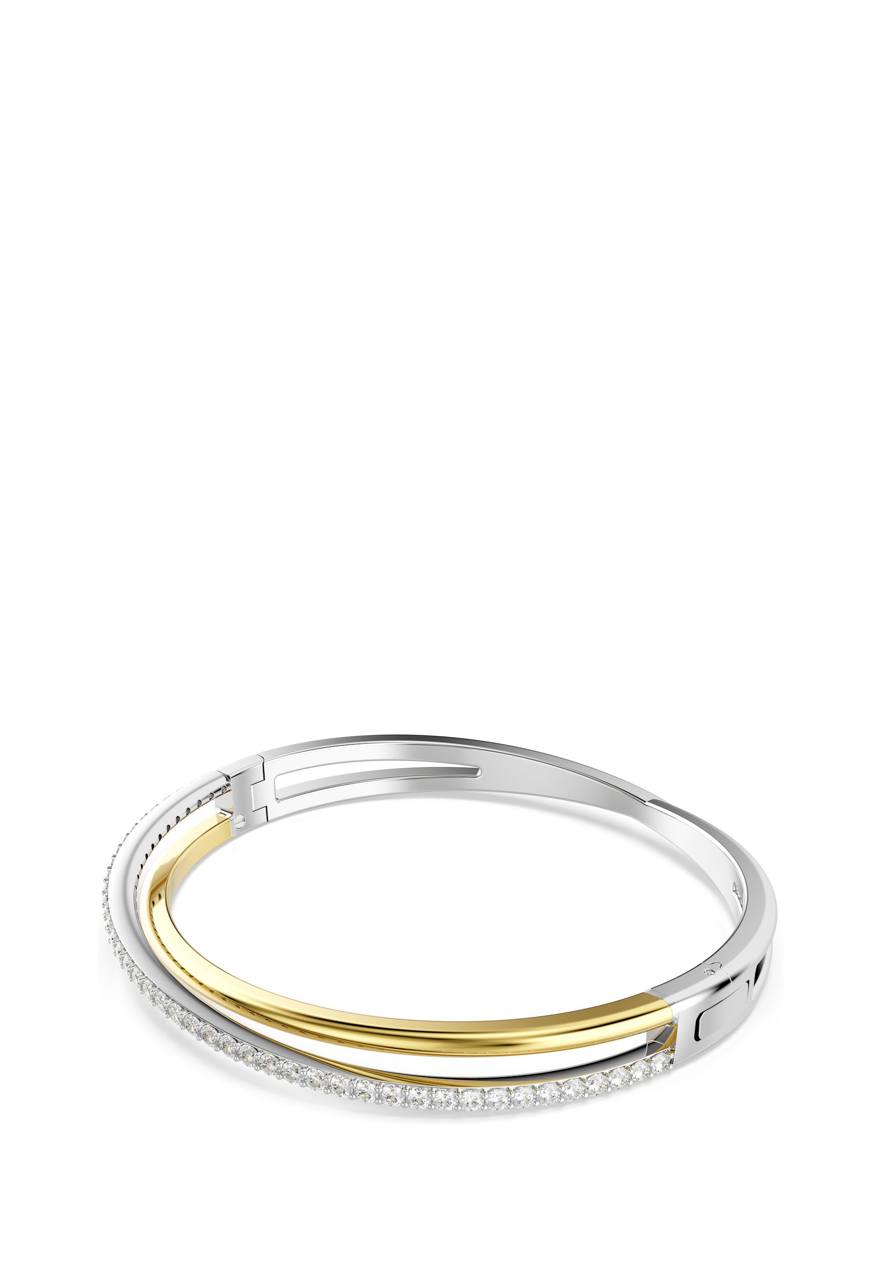 Swarovski HYPERBOLA BANGLE - Bracelet - white/silver-coloured