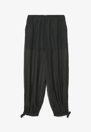 Calliope, PANTALONE LUNGO TINTA UNITA - Trousers - var ultrablack