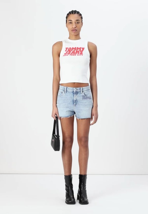 SLIM BUBBLE TANK - Top - ecru2