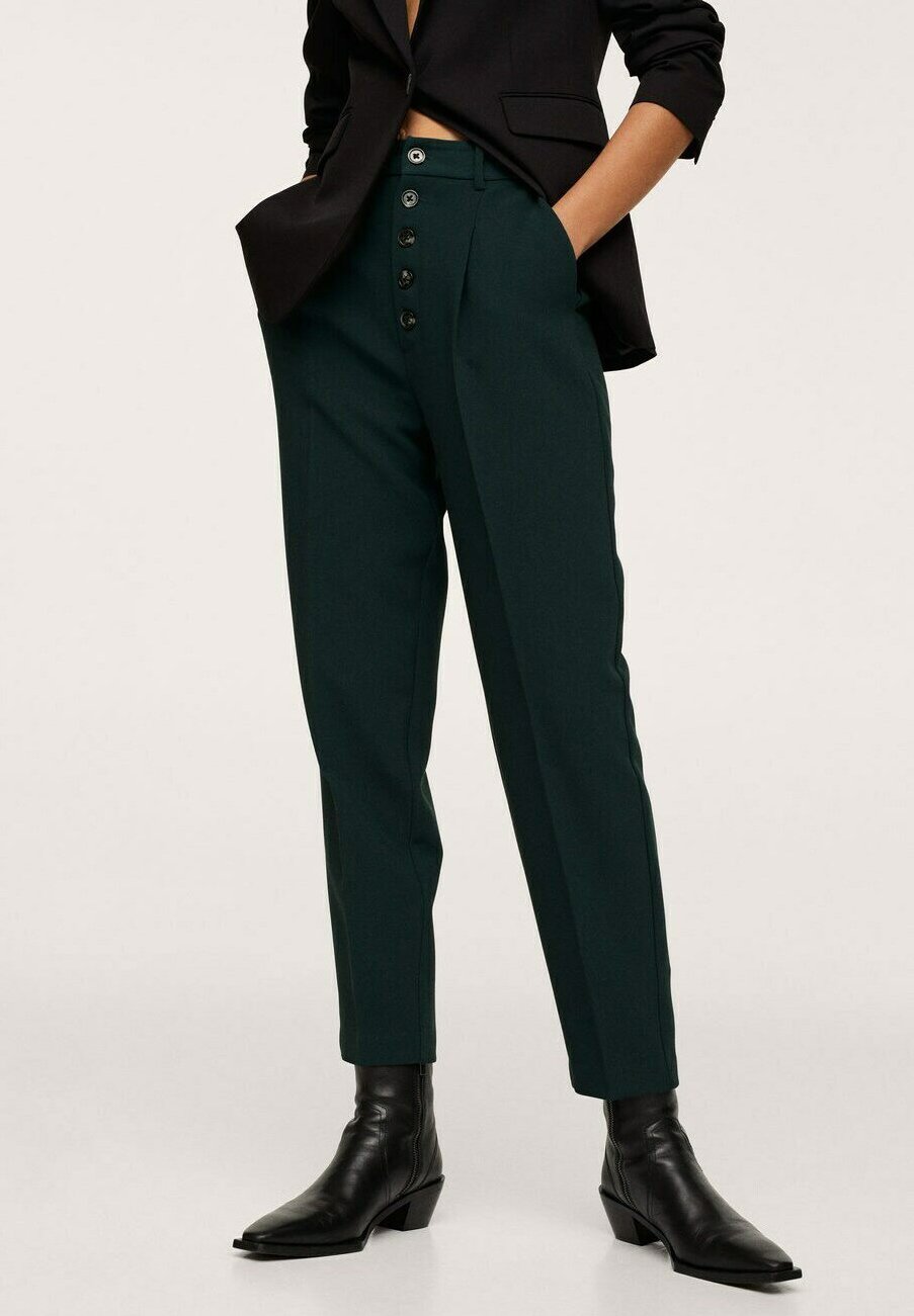 Mango Pantaloni - green/verde - Zalando.it
